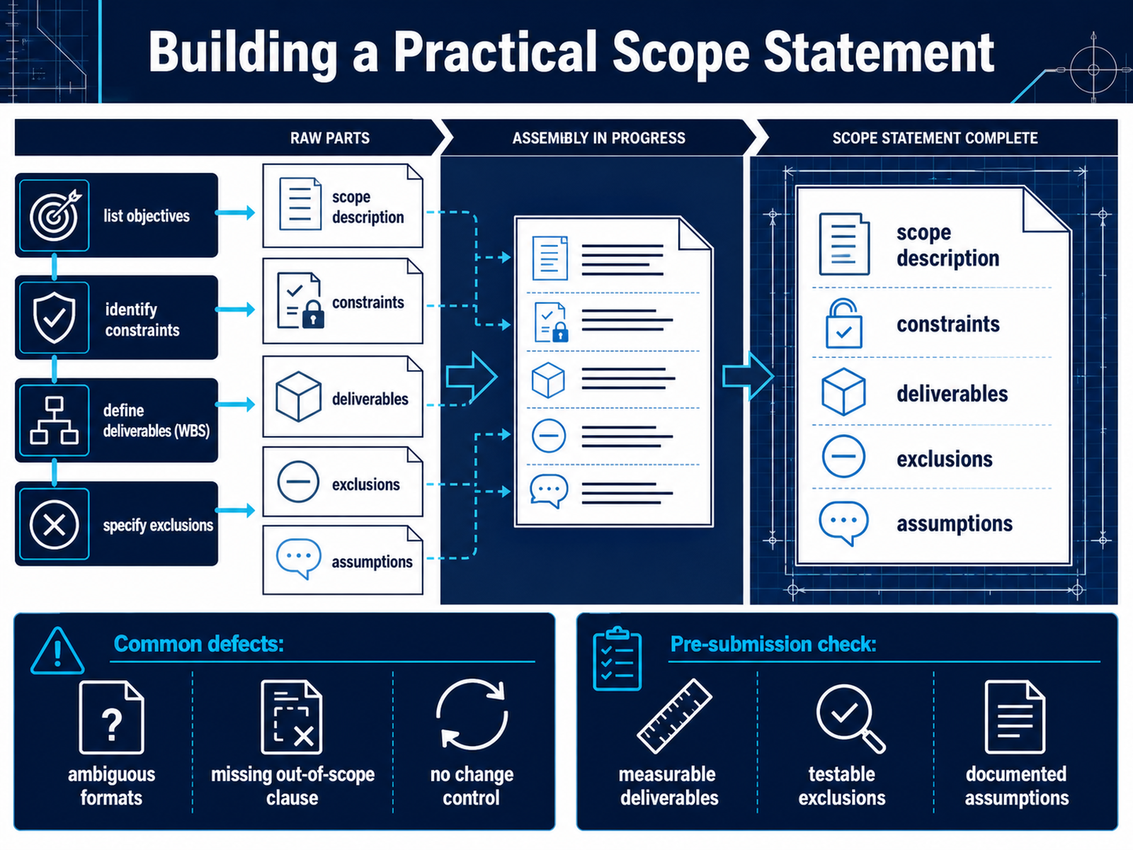 Building a Practical Scope Statement