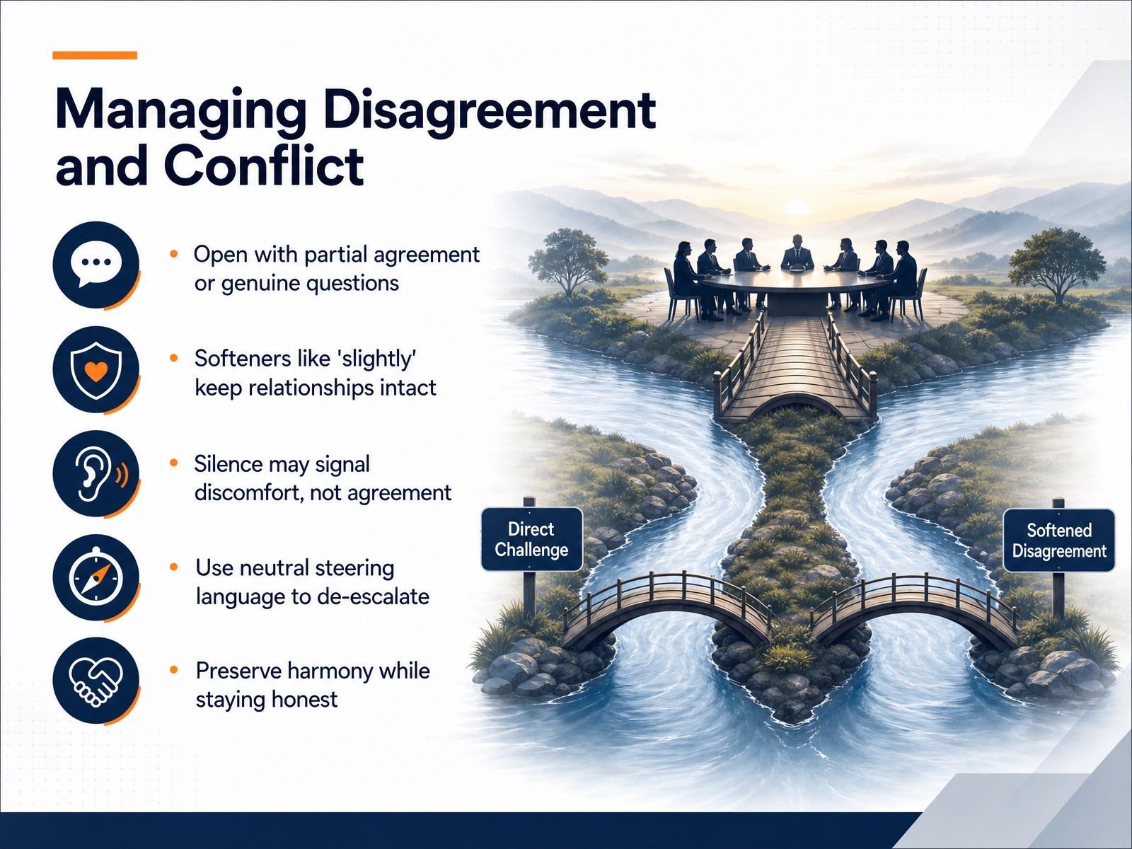 Managing Disagreement and Conflict