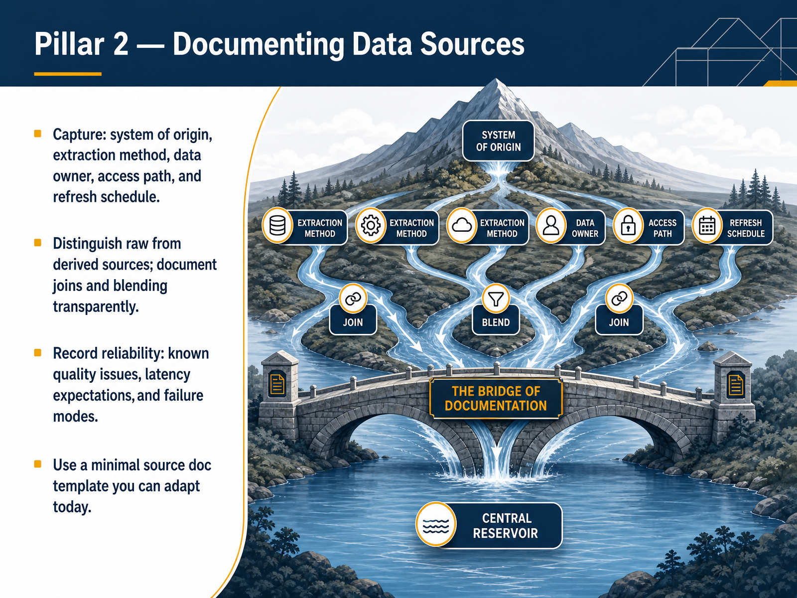 Pillar 2 — Documenting Data Sources