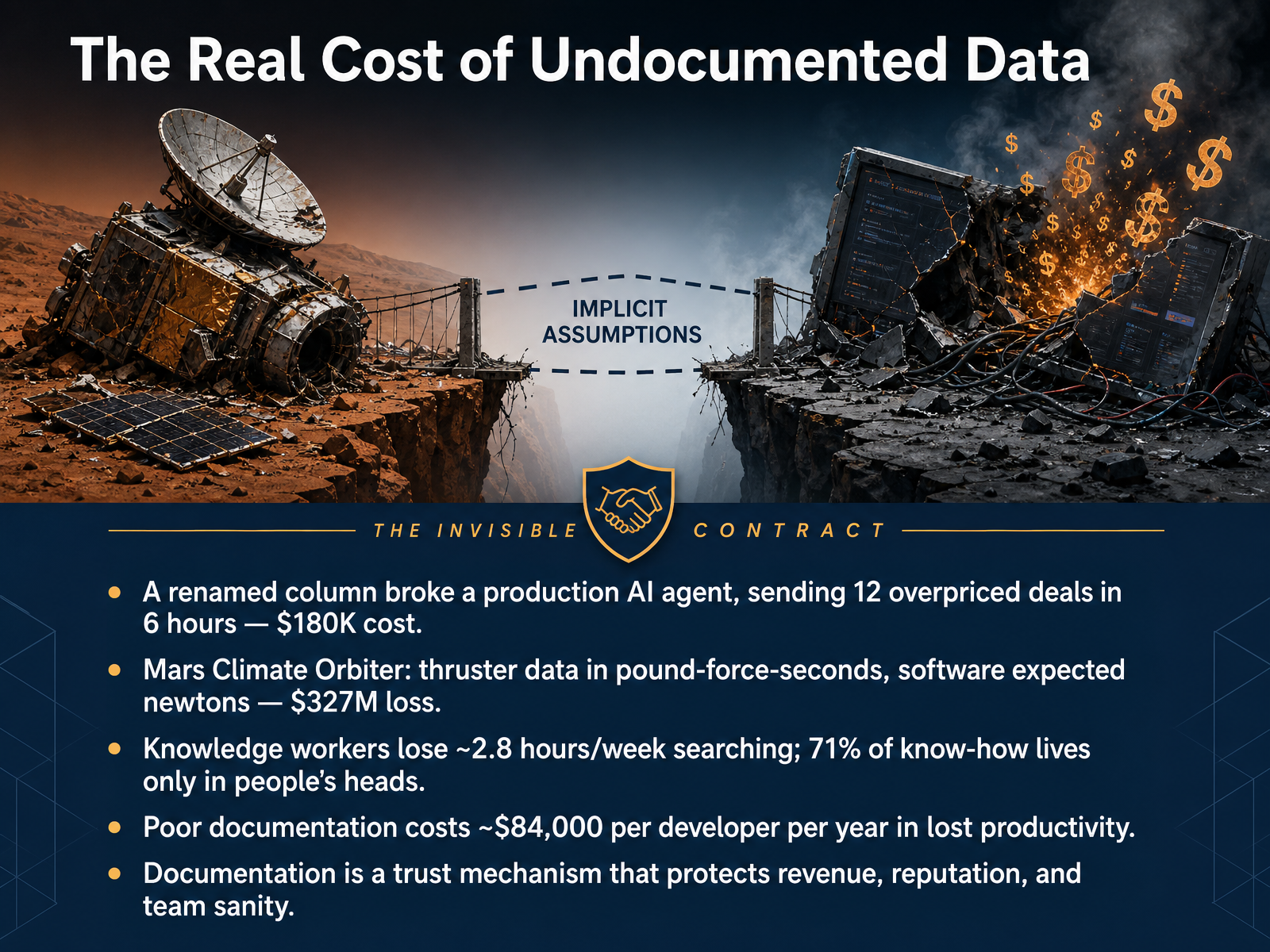 The Real Cost of Undocumented Data