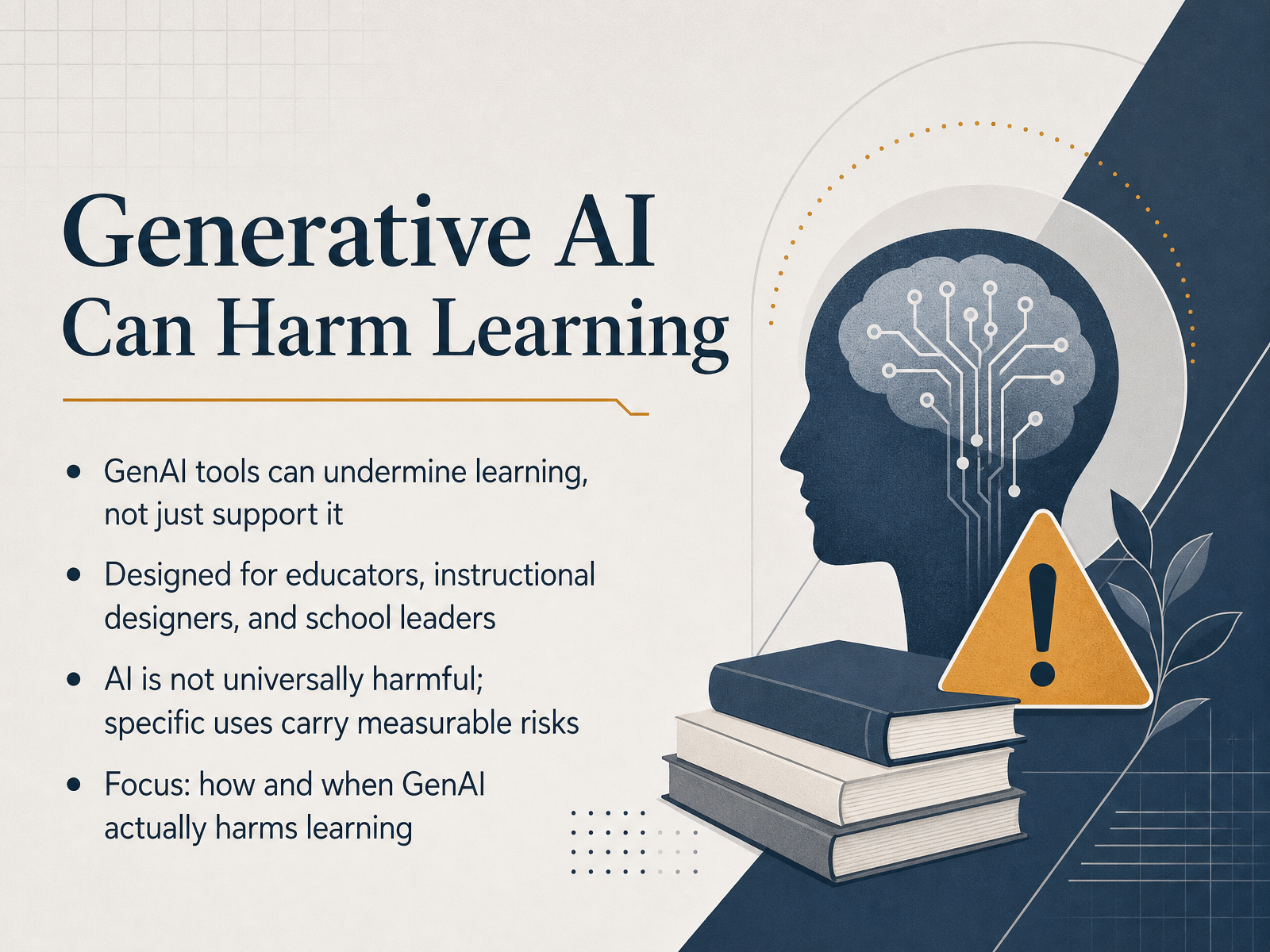 Generative AI Learning Risks