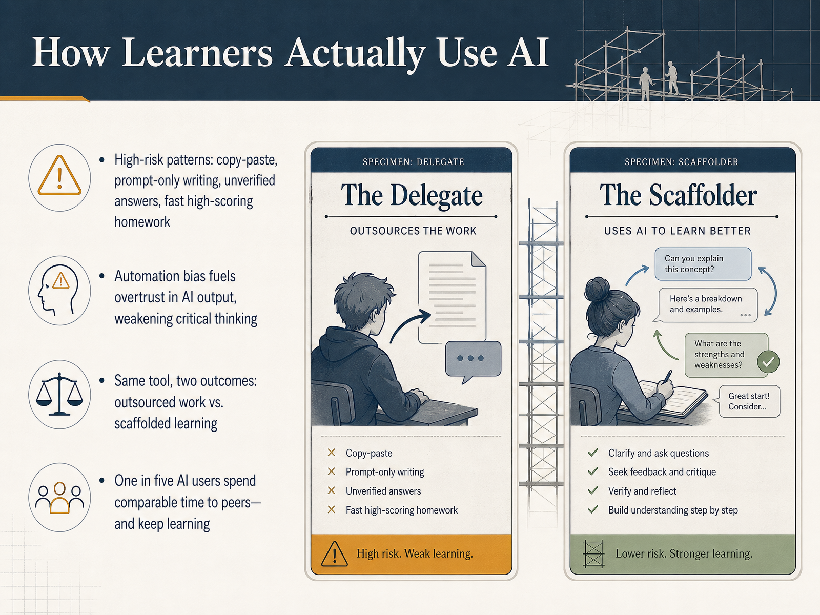How Learners Actually Use AI