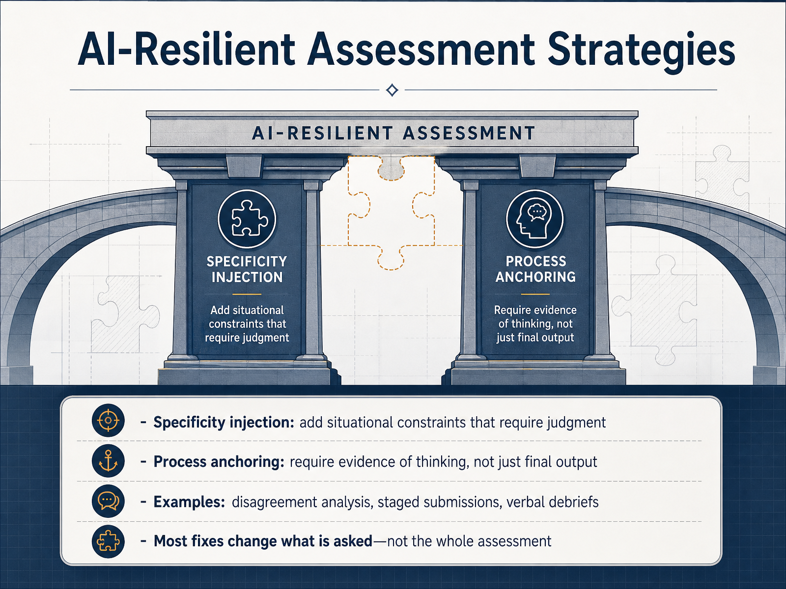 AI-Resilient Assessment Strategies
