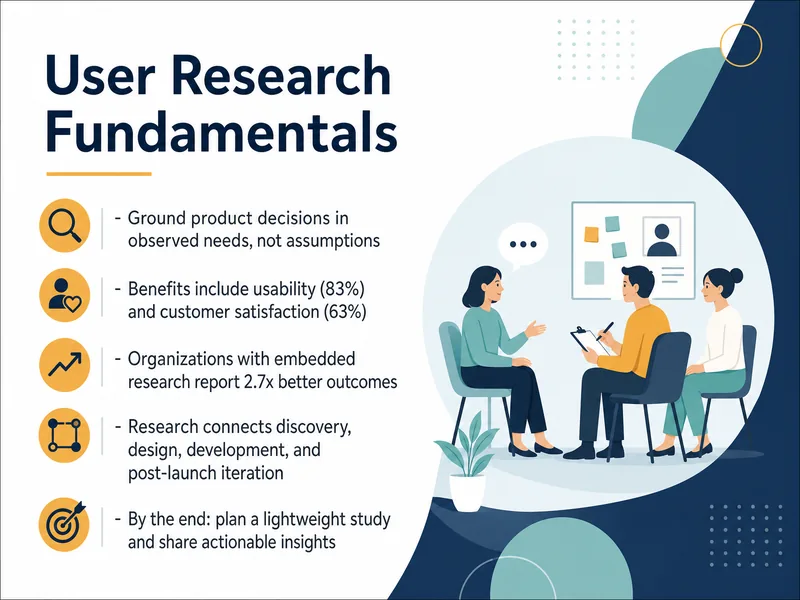 User Research Fundamentals — digital-human course