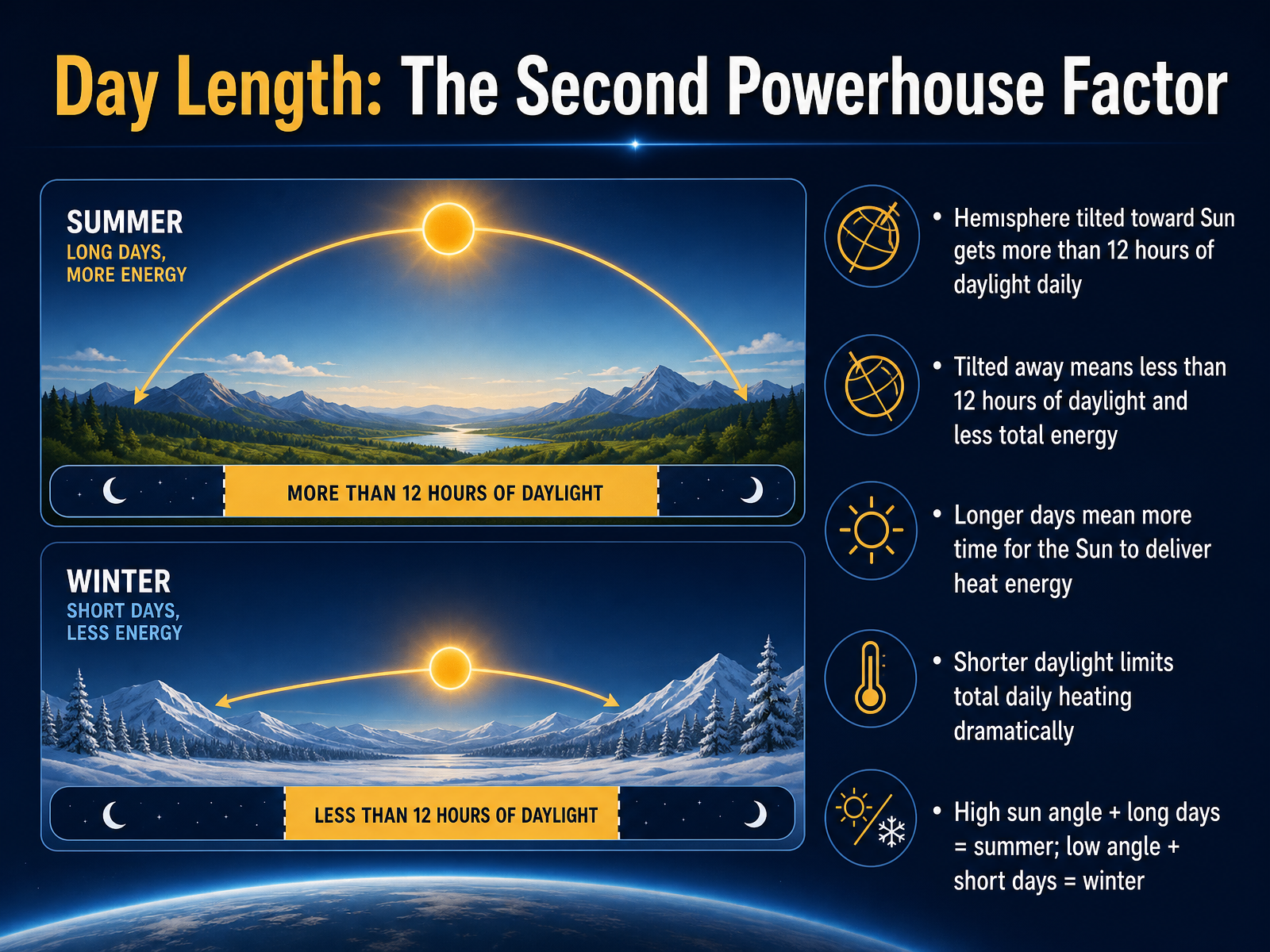 Day Length: The Second Powerhouse Factor