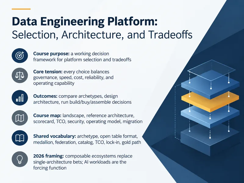 Data Engineering Platform Selection and Architecture — digital-human course
