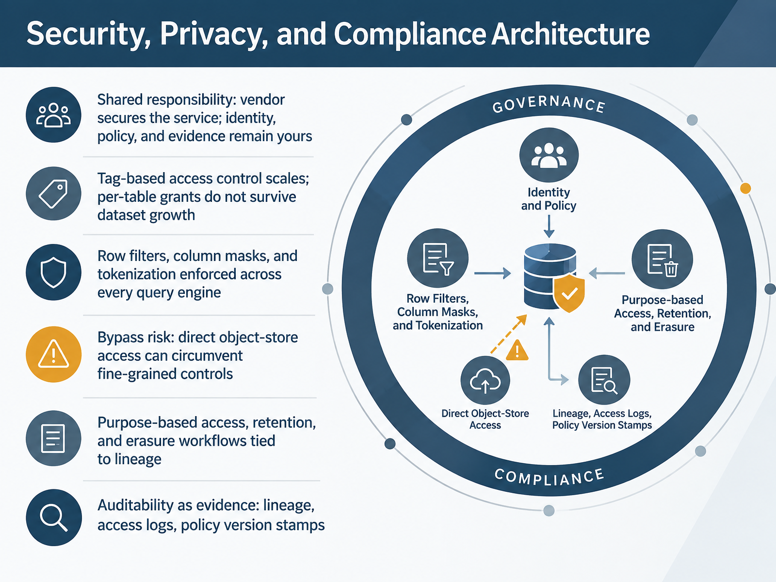 Security, Privacy, and Compliance Architecture