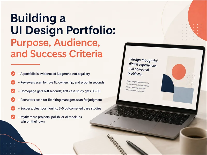 UI Design Portfolio Creation — digital-human course
