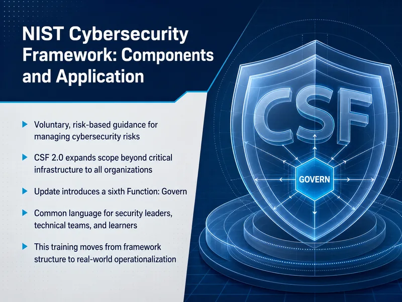NIST Cybersecurity Framework Application — digital-human course
