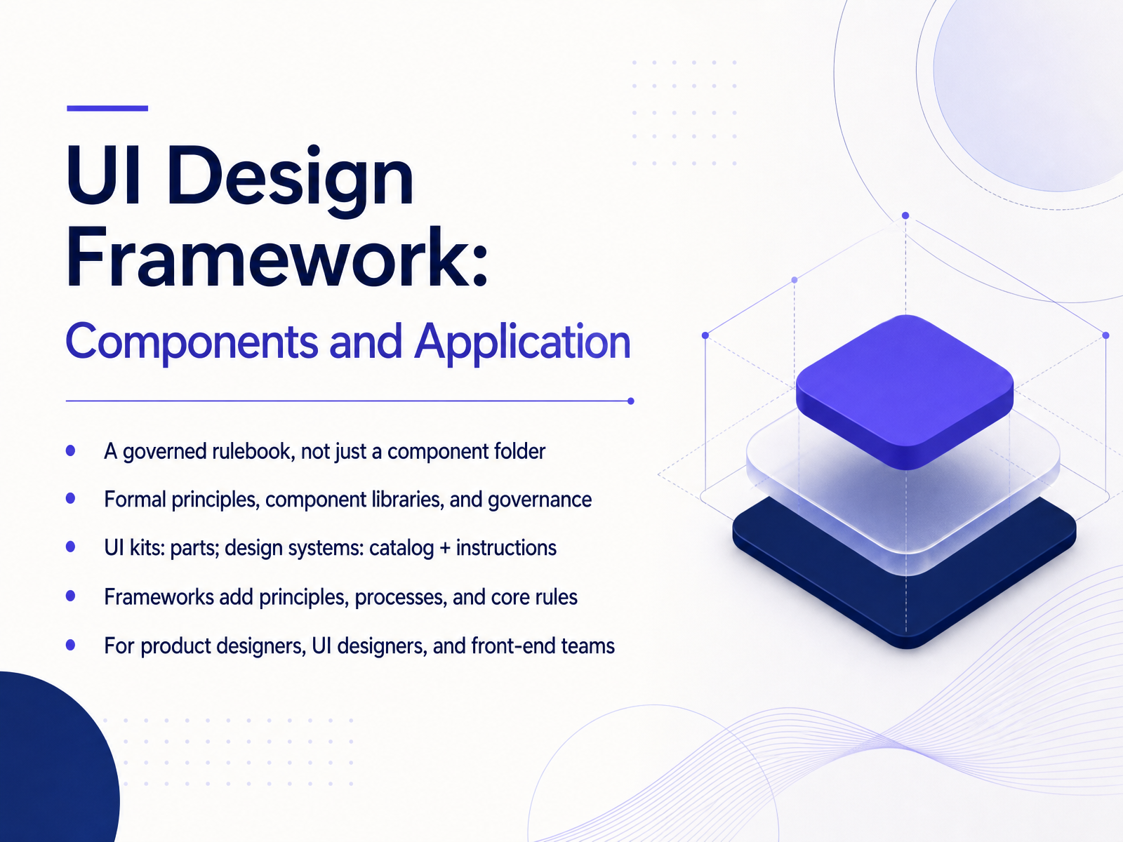 UI Design Framework Application