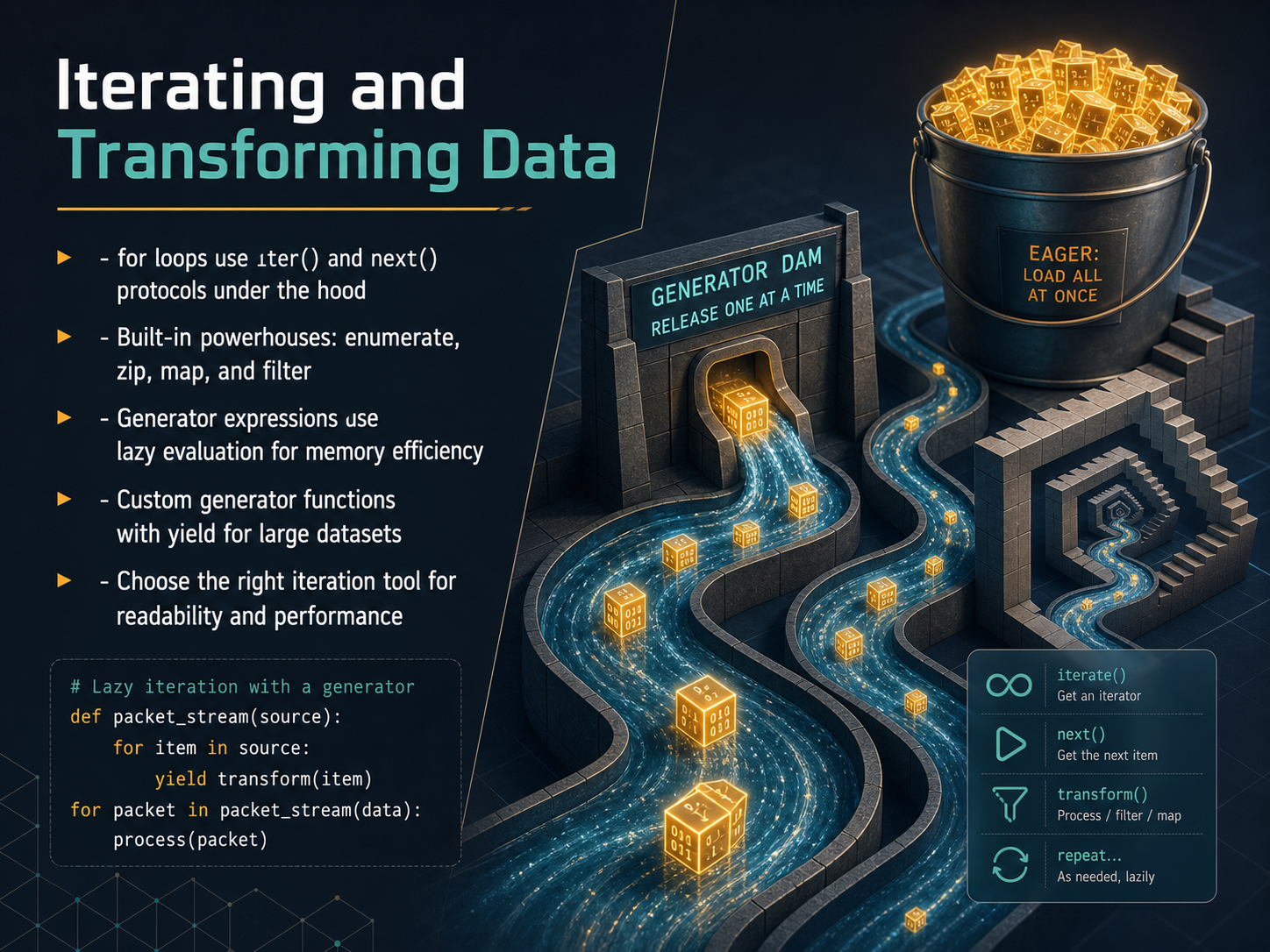 Iterating and Transforming Data