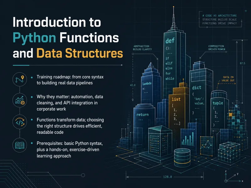 Python Functions and Data Structures — digital-human course