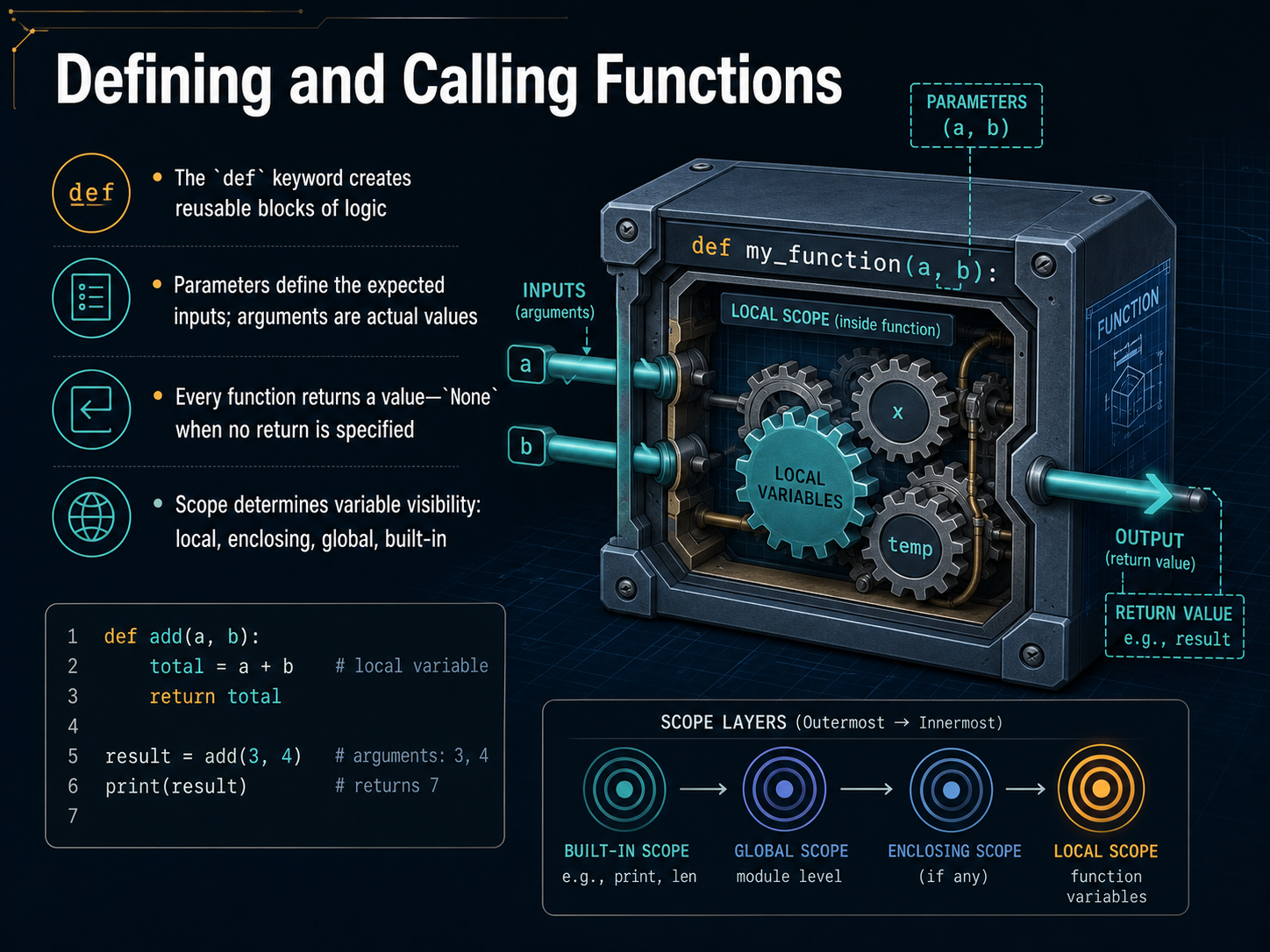 Defining and Calling Functions