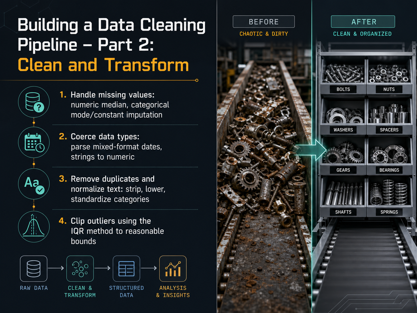 Building a Data Cleaning Pipeline – Part 2: Clean and Transform