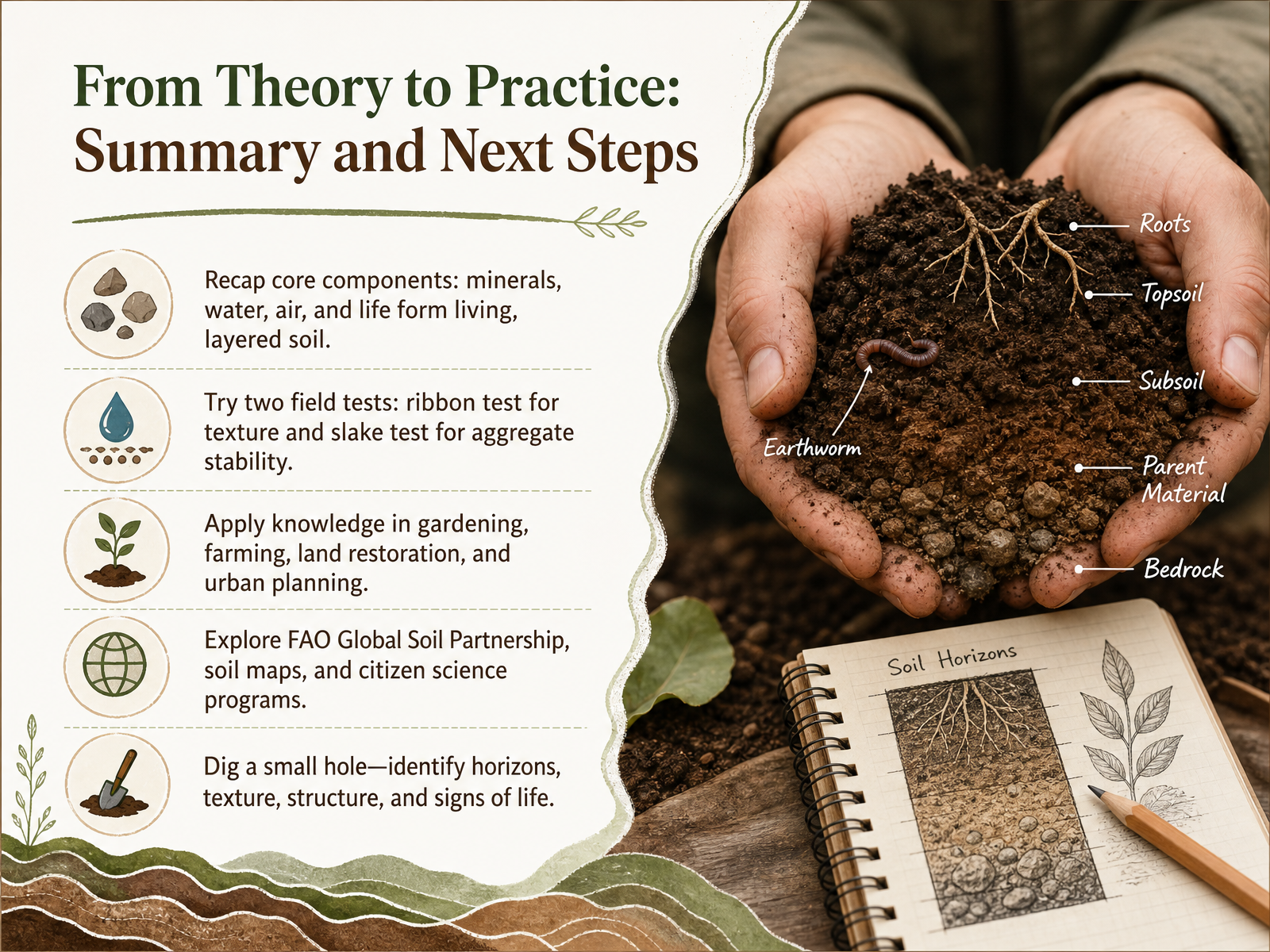 From Theory to Practice: Summary and Next Steps