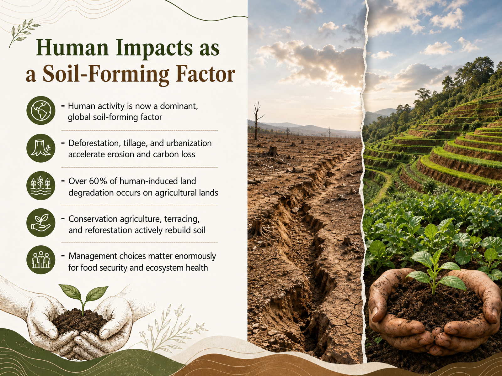 Human Impacts as a Soil-Forming Factor