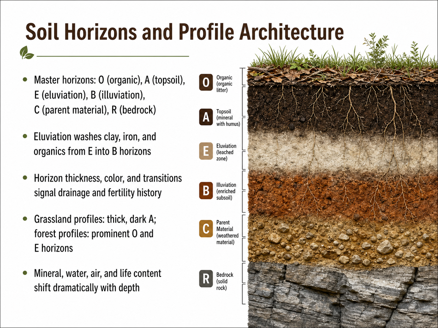 Soil Horizons and Profile Architecture