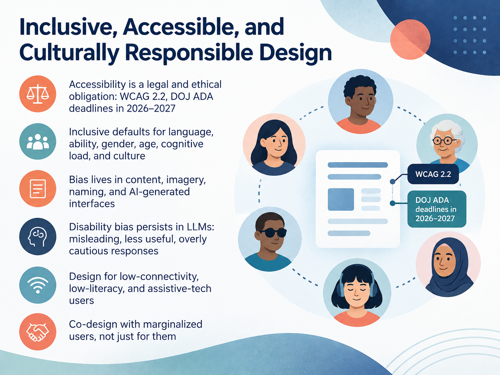 Inclusive, Accessible, and Culturally Responsible Design