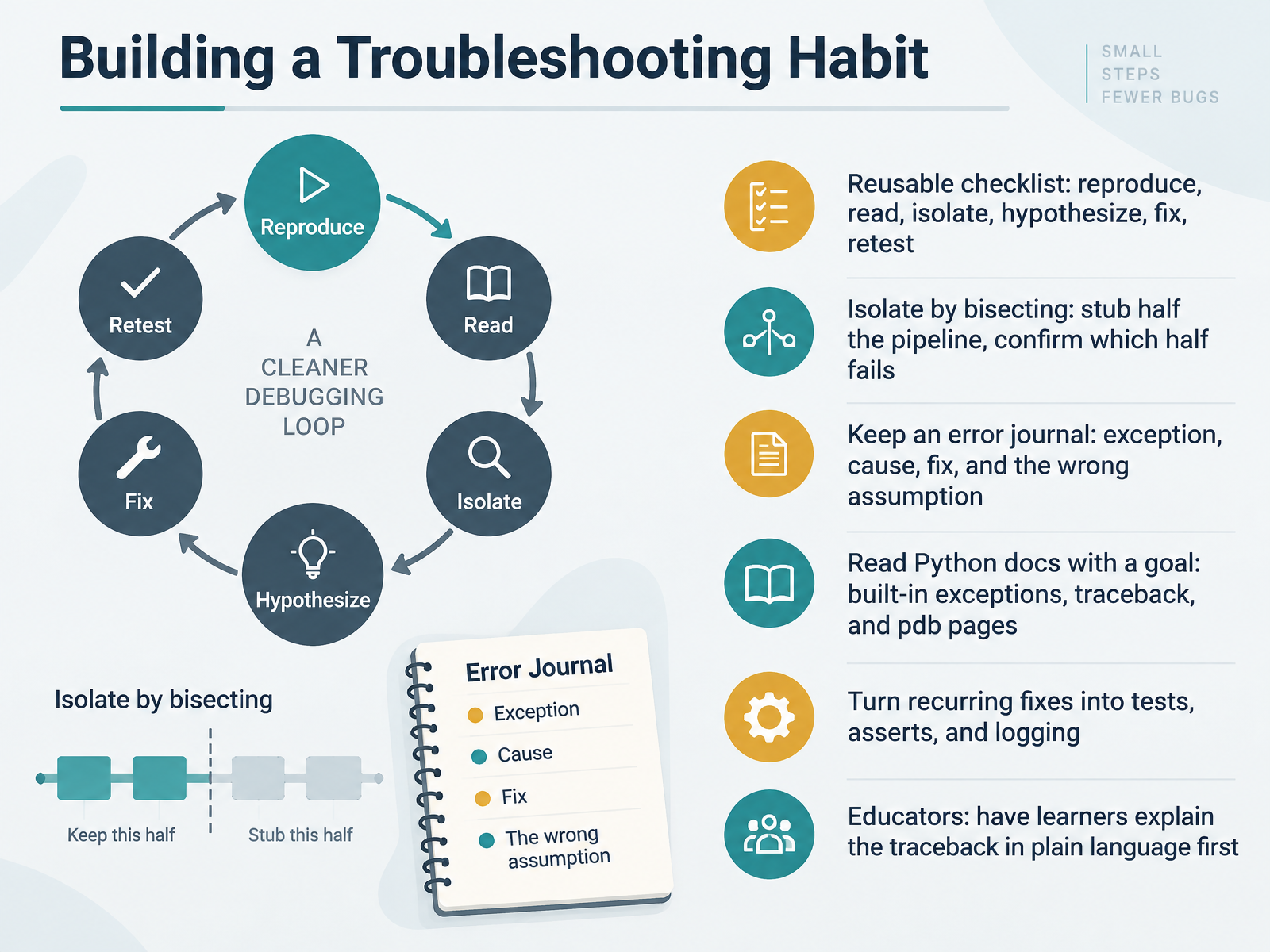 Building a Troubleshooting Habit