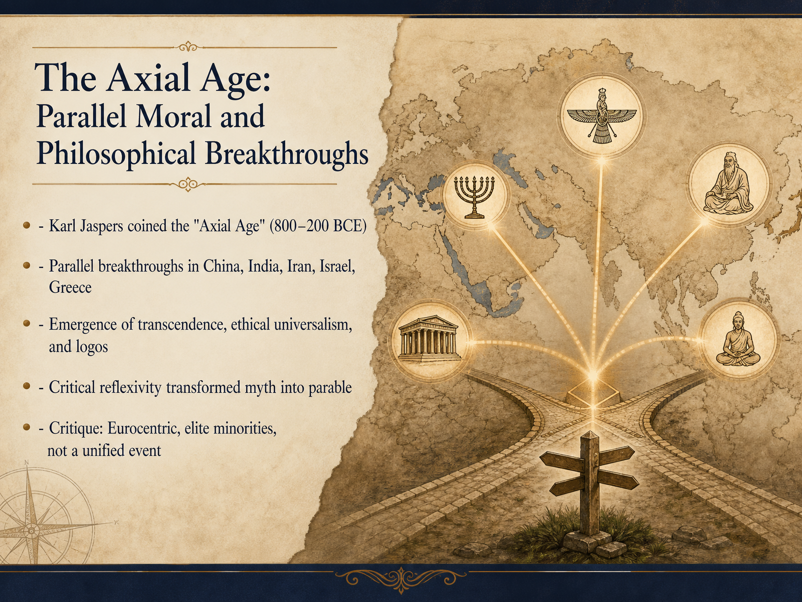 The Axial Age: Parallel Moral and Philosophical Breakthroughs