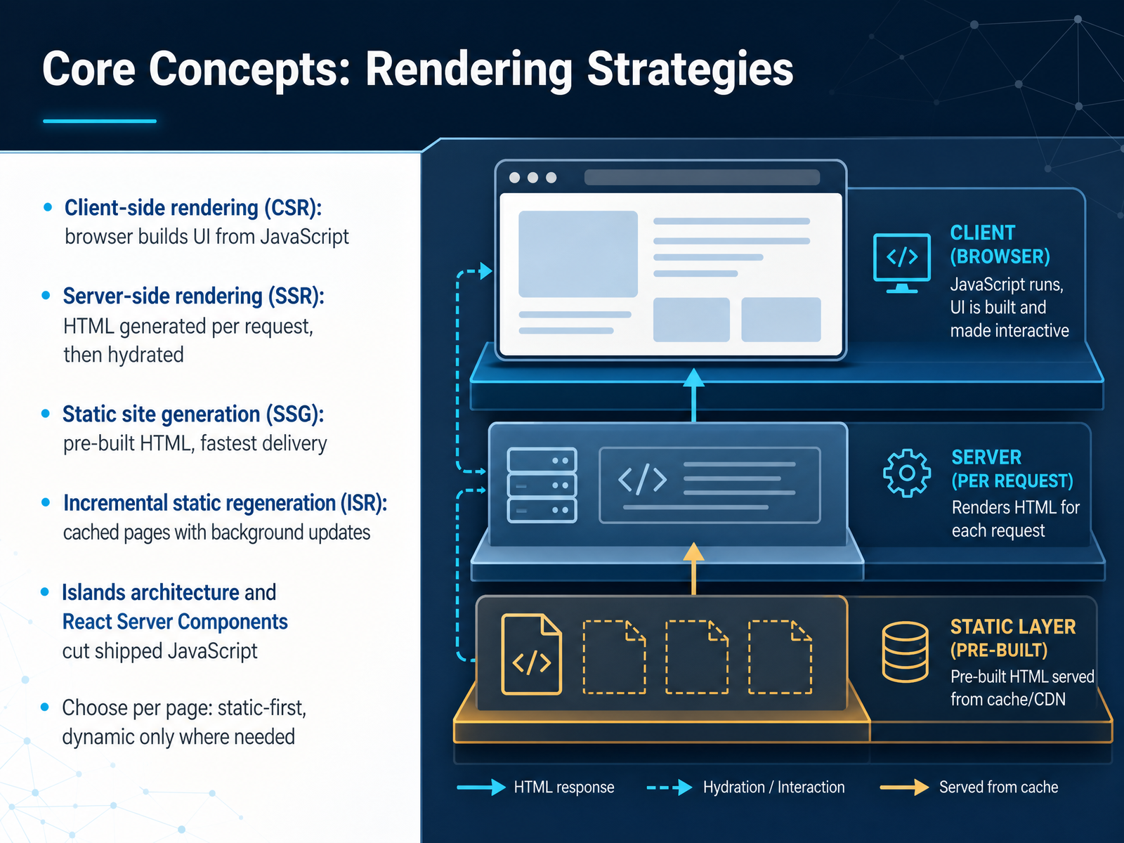 Core Concepts: Rendering Strategies