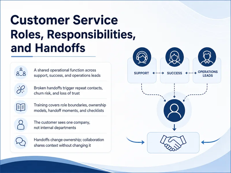 Customer Service Roles and Handoffs — digital-human course