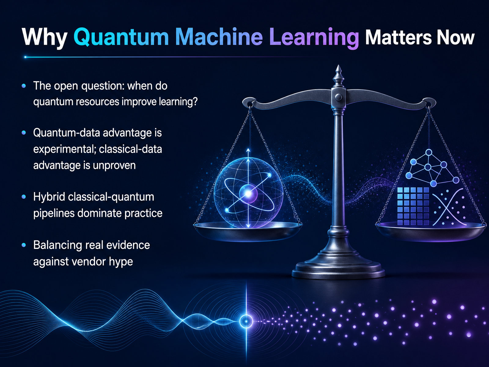 Why Quantum Machine Learning Matters Now