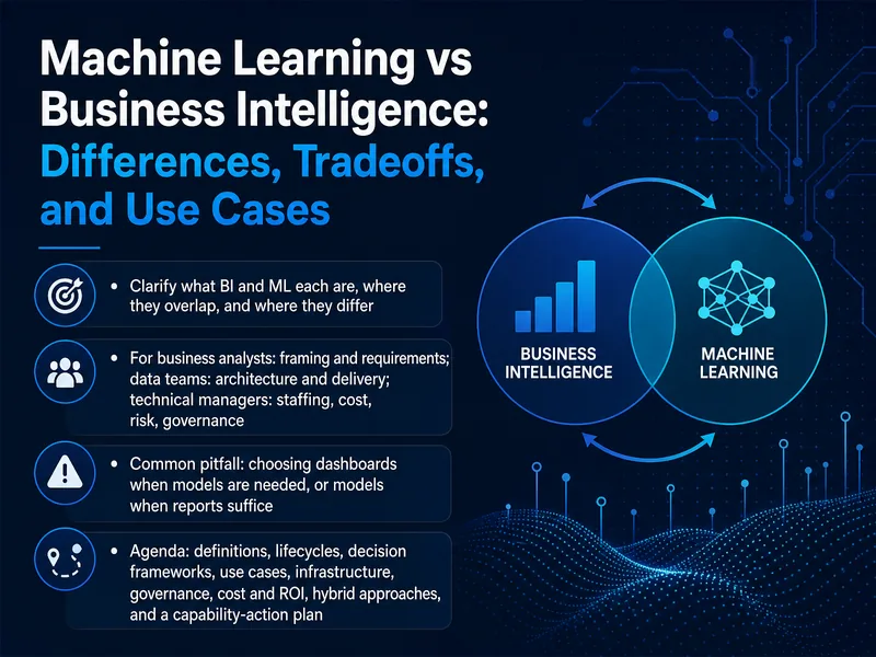 Machine Learning vs Business Intelligence: Tradeoffs — digital-human course