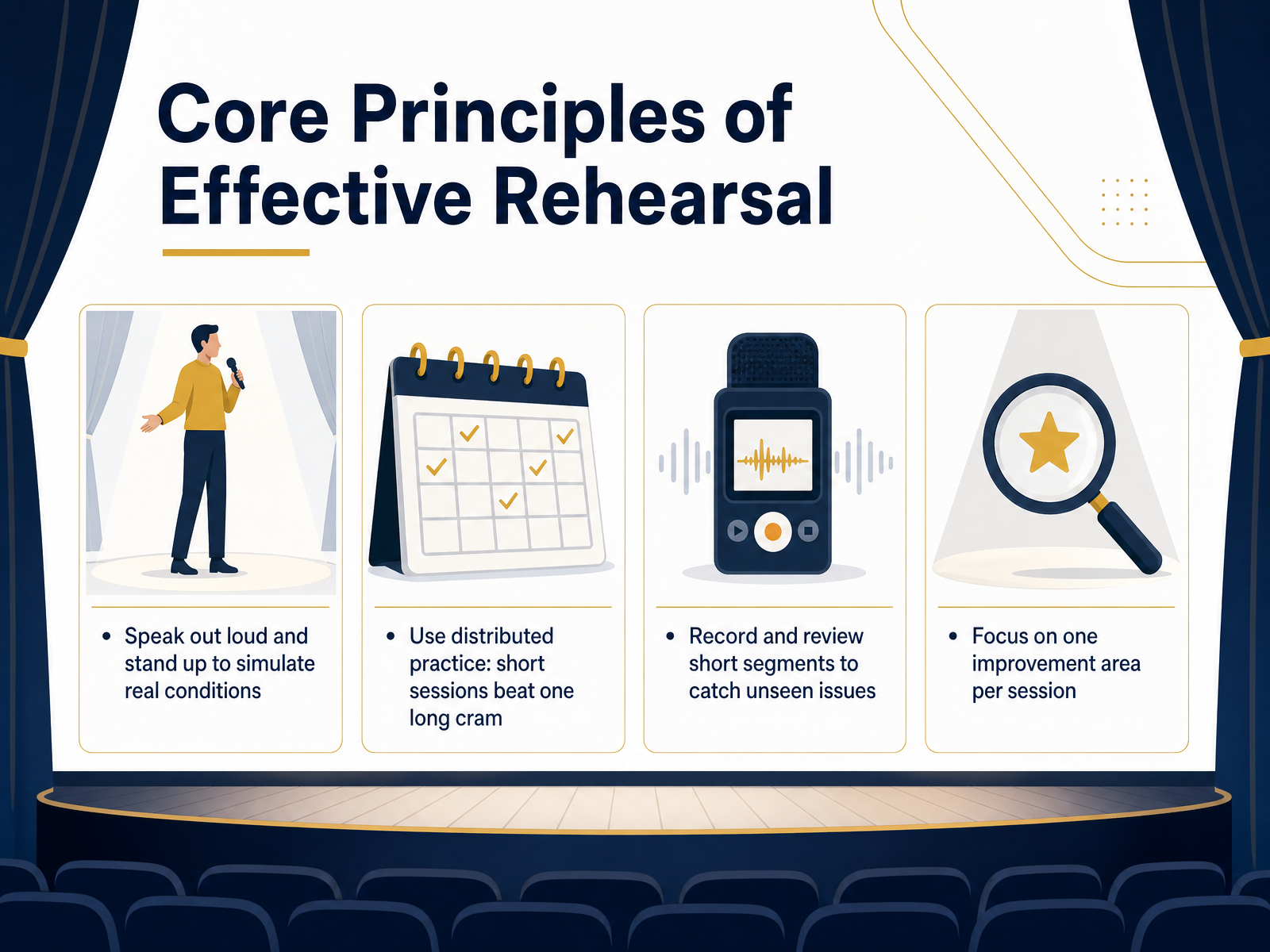Core Principles of Effective Rehearsal
