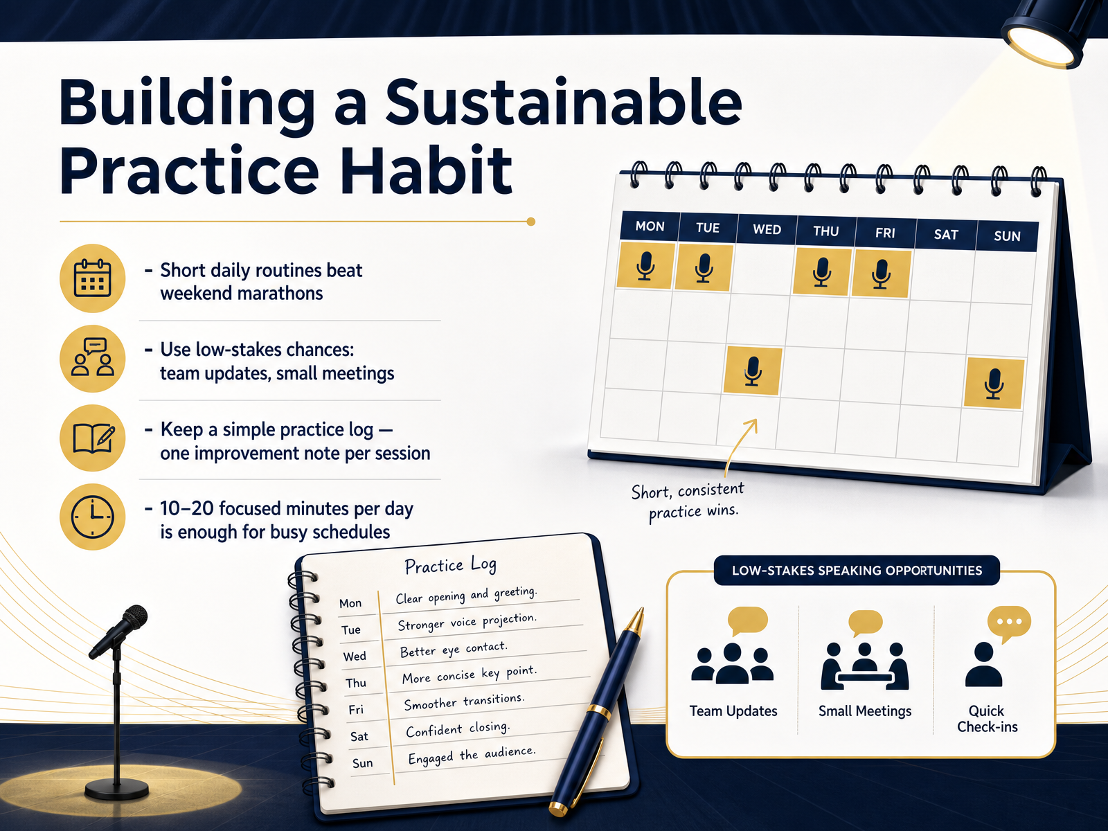 Building a Sustainable Practice Habit