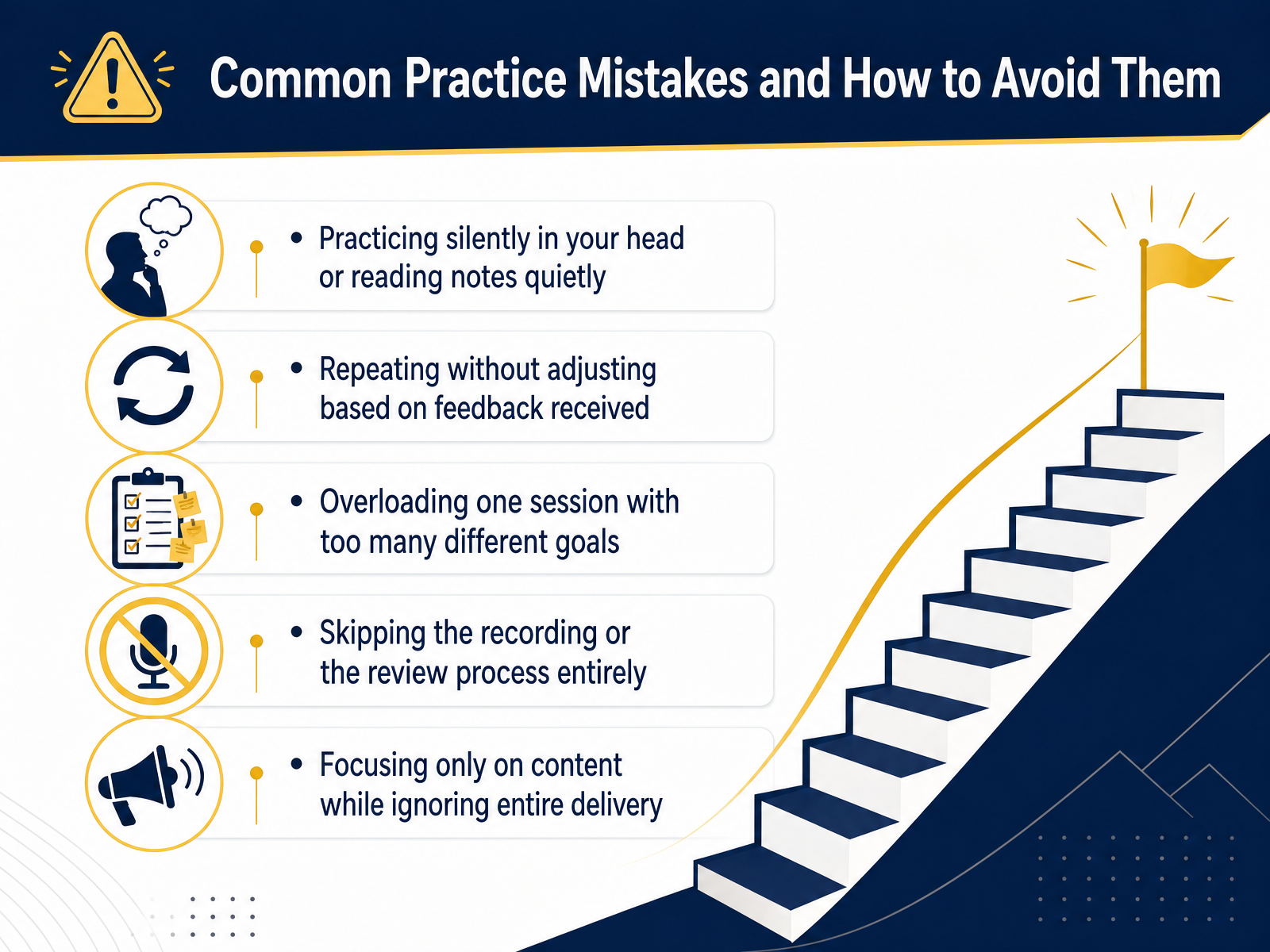 Common Practice Mistakes and How to Avoid Them