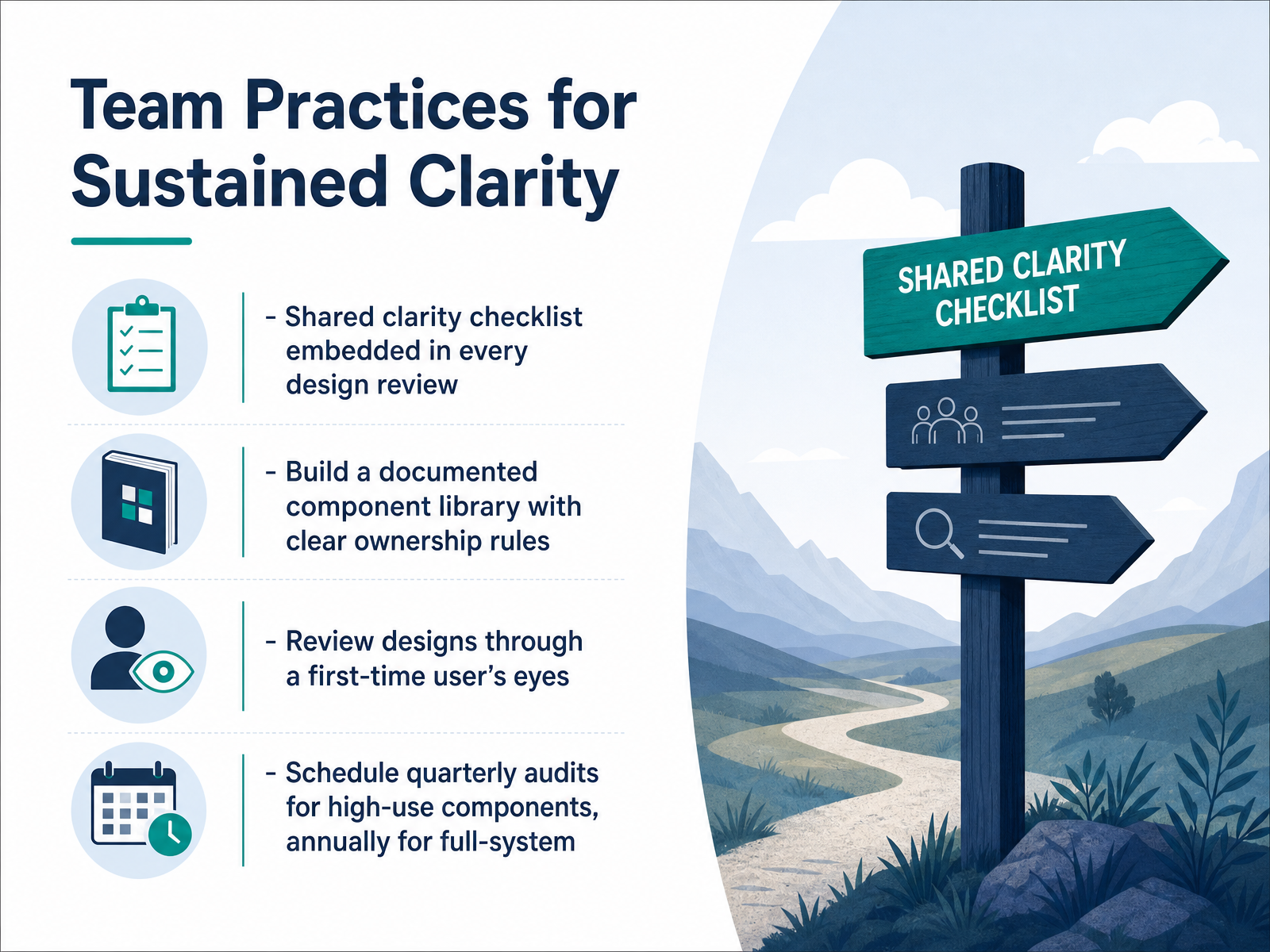 Team Practices for Sustained Clarity