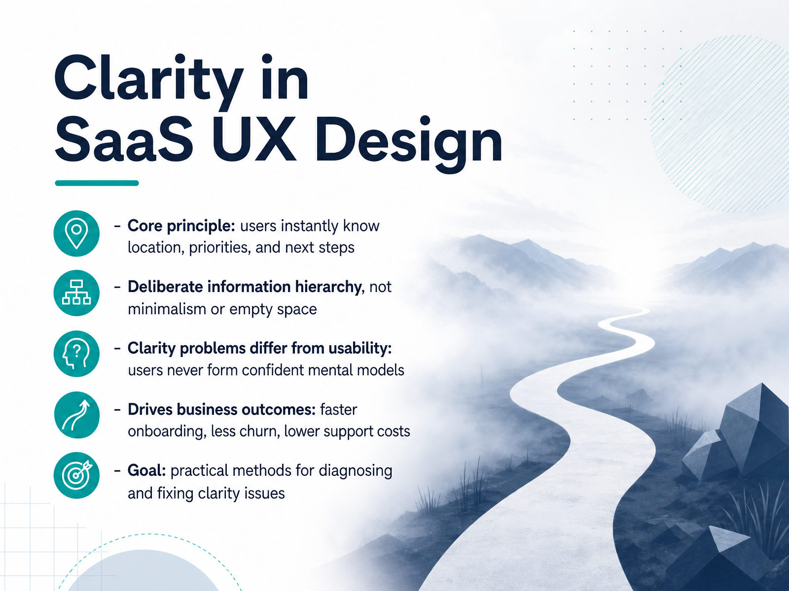 SaaS UX Design Clarity