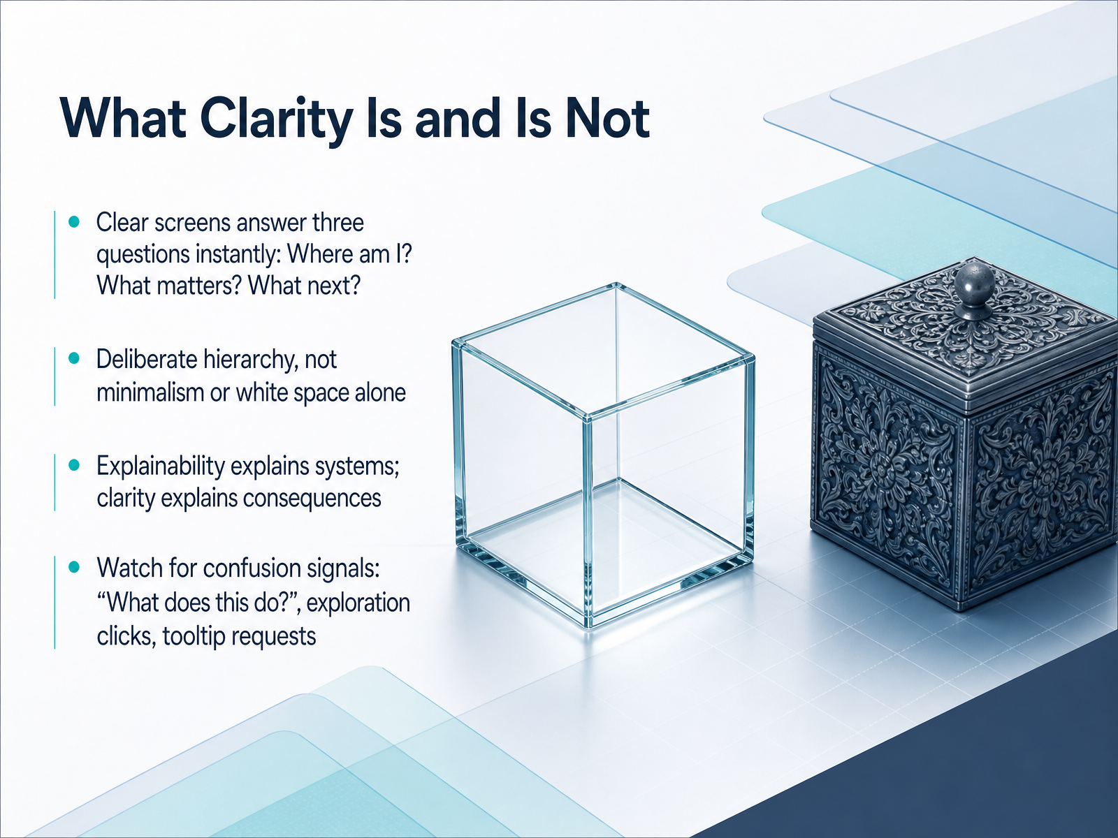 What Clarity Is and Is Not