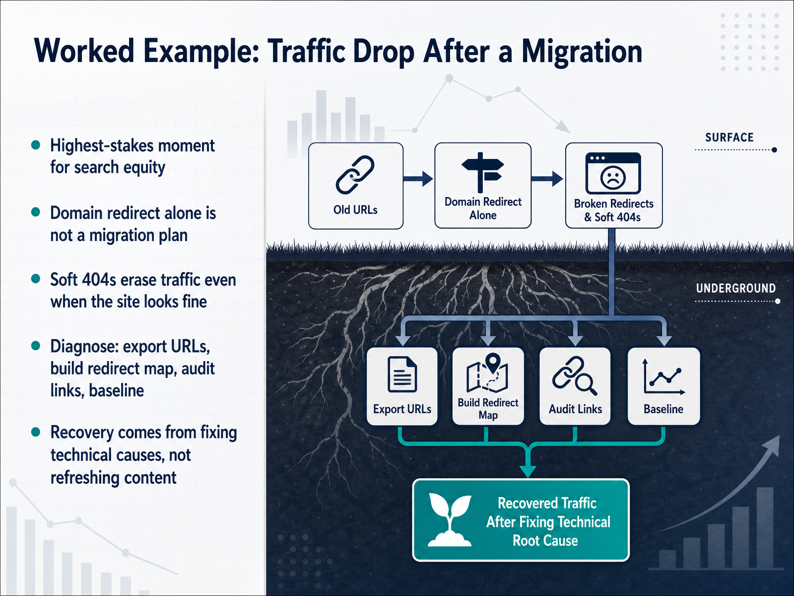 Worked Example: Traffic Drop After a Migration