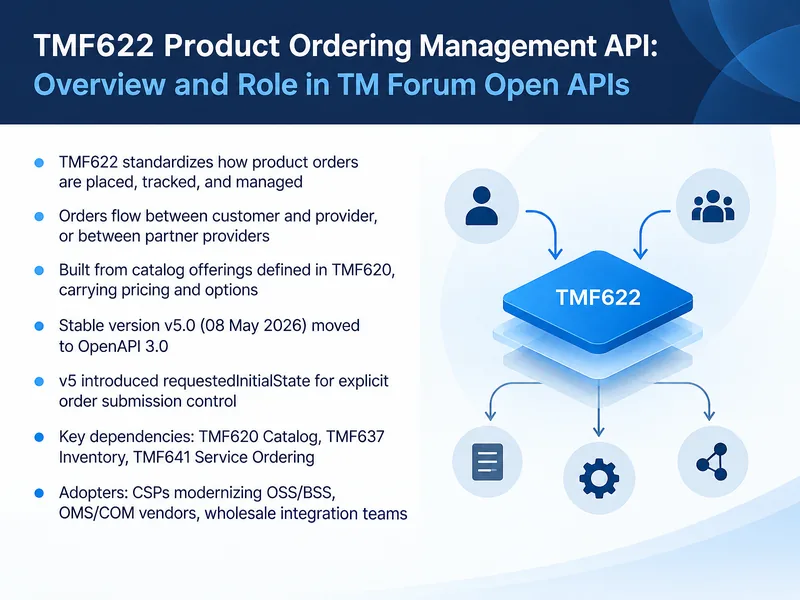TMF622 Product Ordering Management API — digital-human course