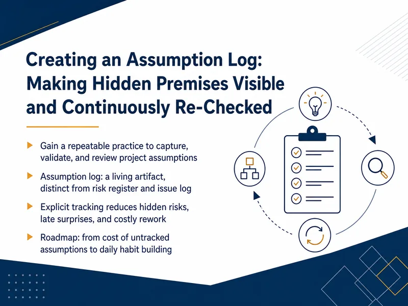 Assumption Log Creation — digital-human course