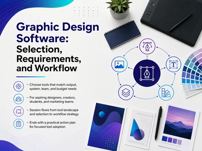 Graphic Design Software Selection and Workflow — digital-human course