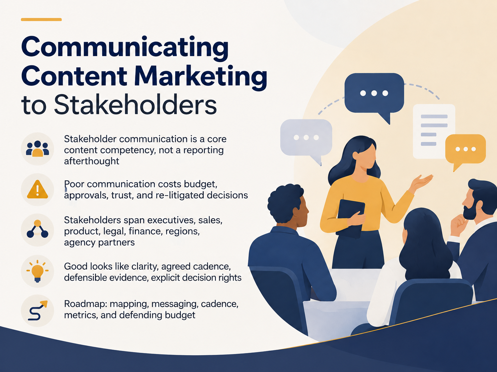Communicating Content Marketing to Stakeholders