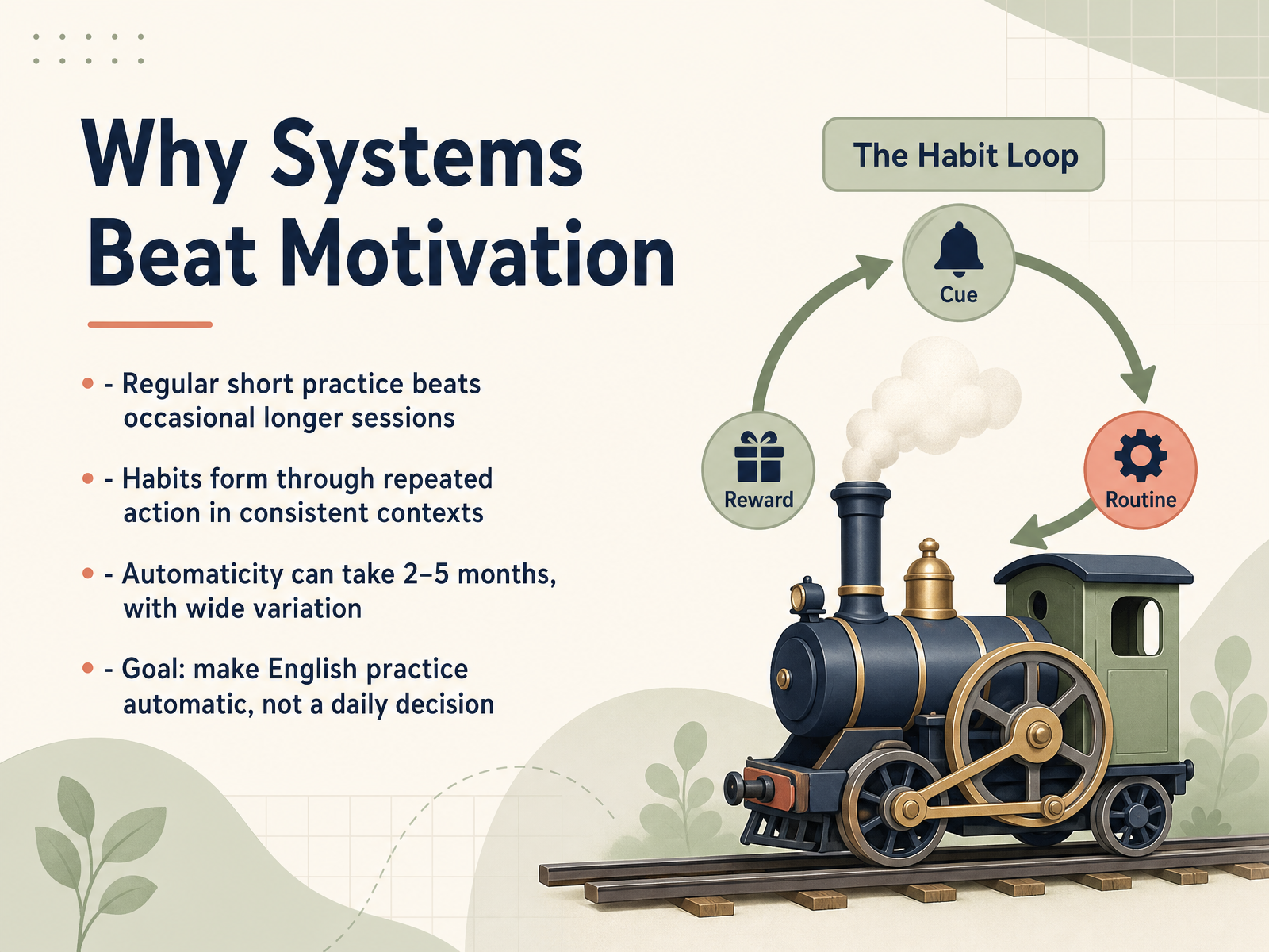 Why Systems Beat Motivation
