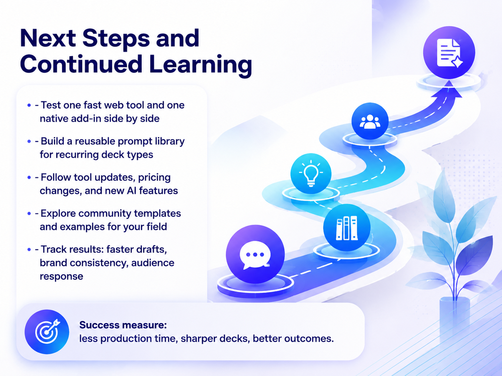 Next Steps and Continued Learning