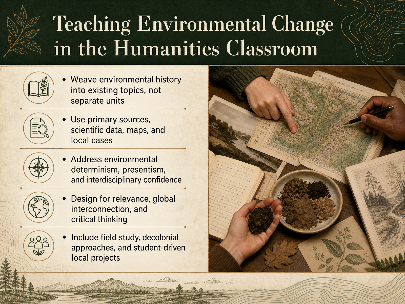 Teaching Environmental Change in the Humanities Classroom