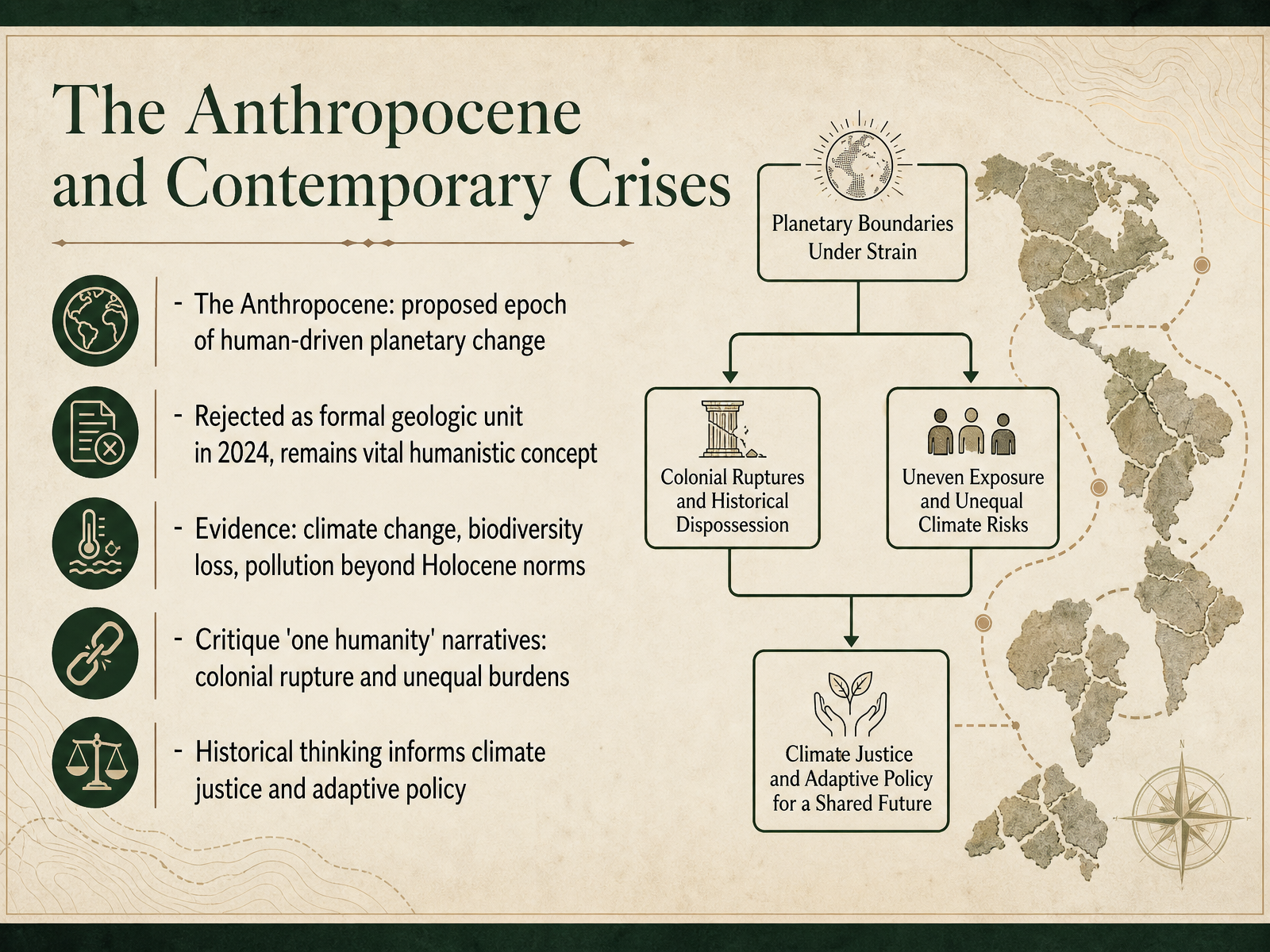 The Anthropocene and Contemporary Crises
