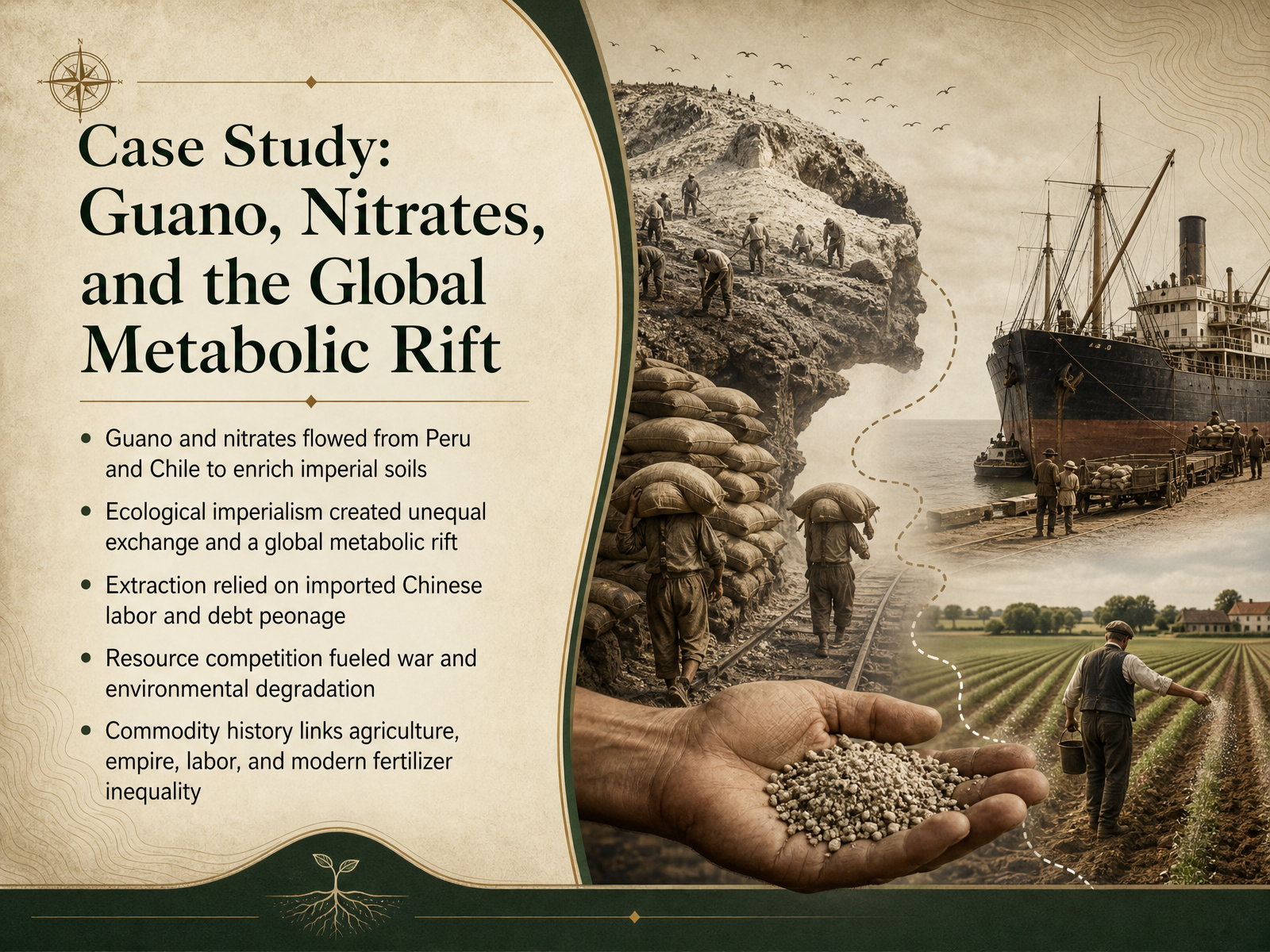 Case Study: Guano, Nitrates, and the Global Metabolic Rift
