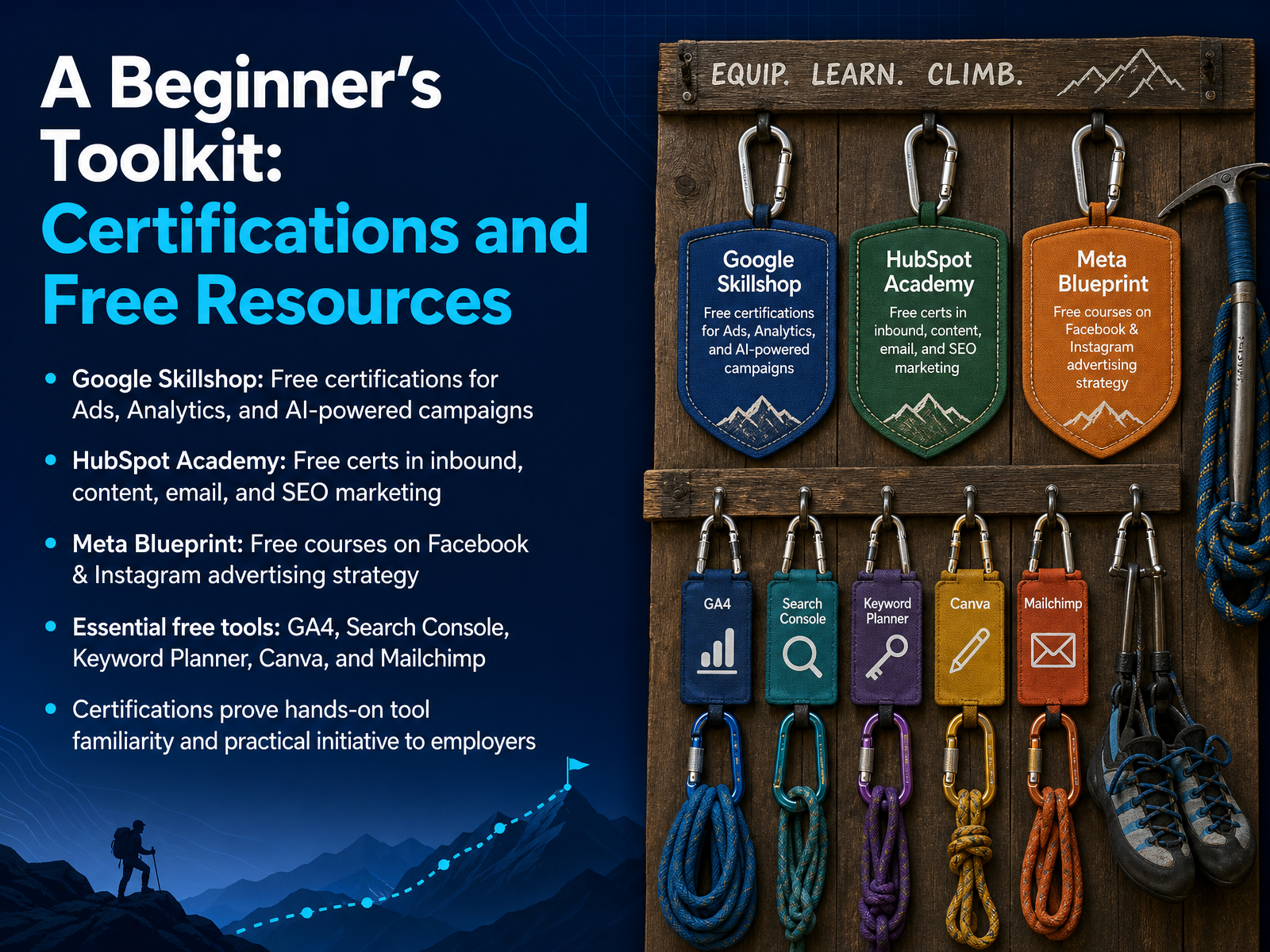 A Beginner's Toolkit: Certifications and Free Resources