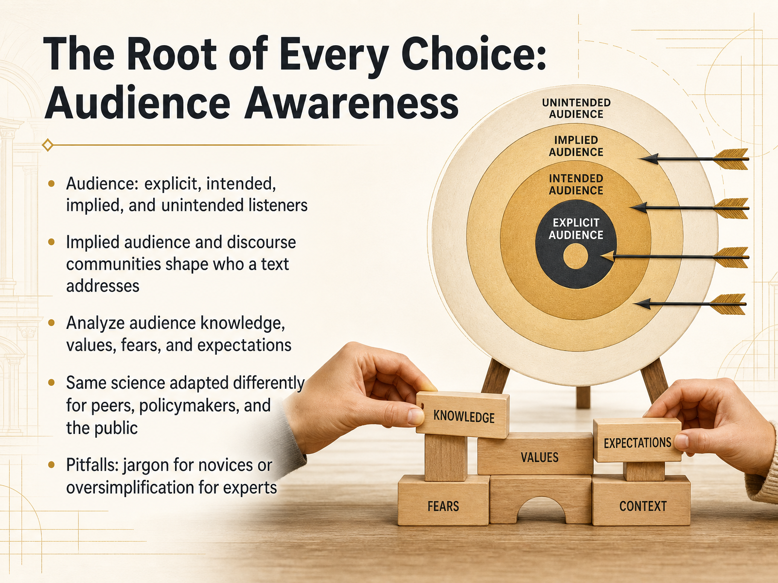 The Root of Every Choice: Audience Awareness