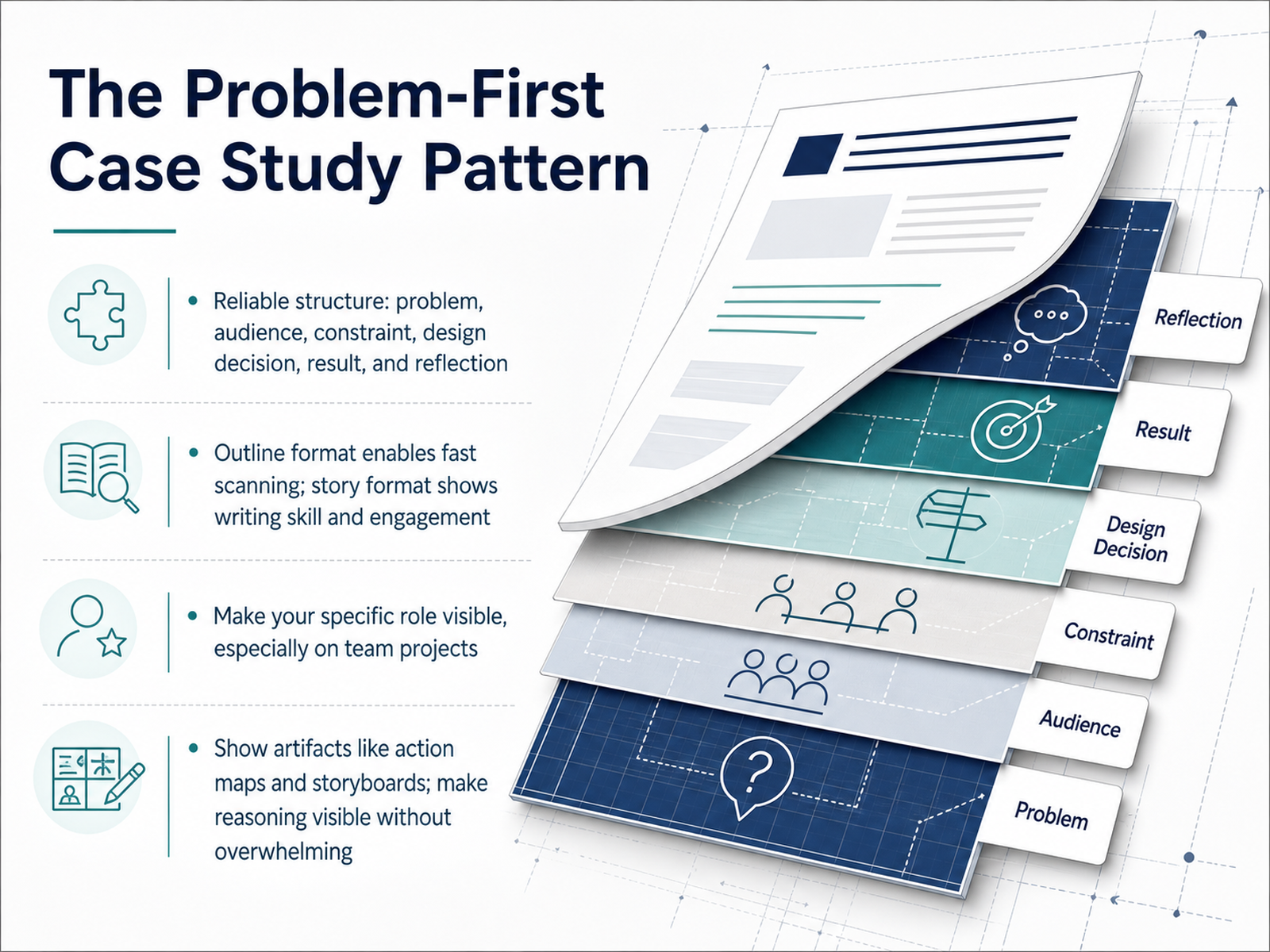 The Problem-First Case Study Pattern