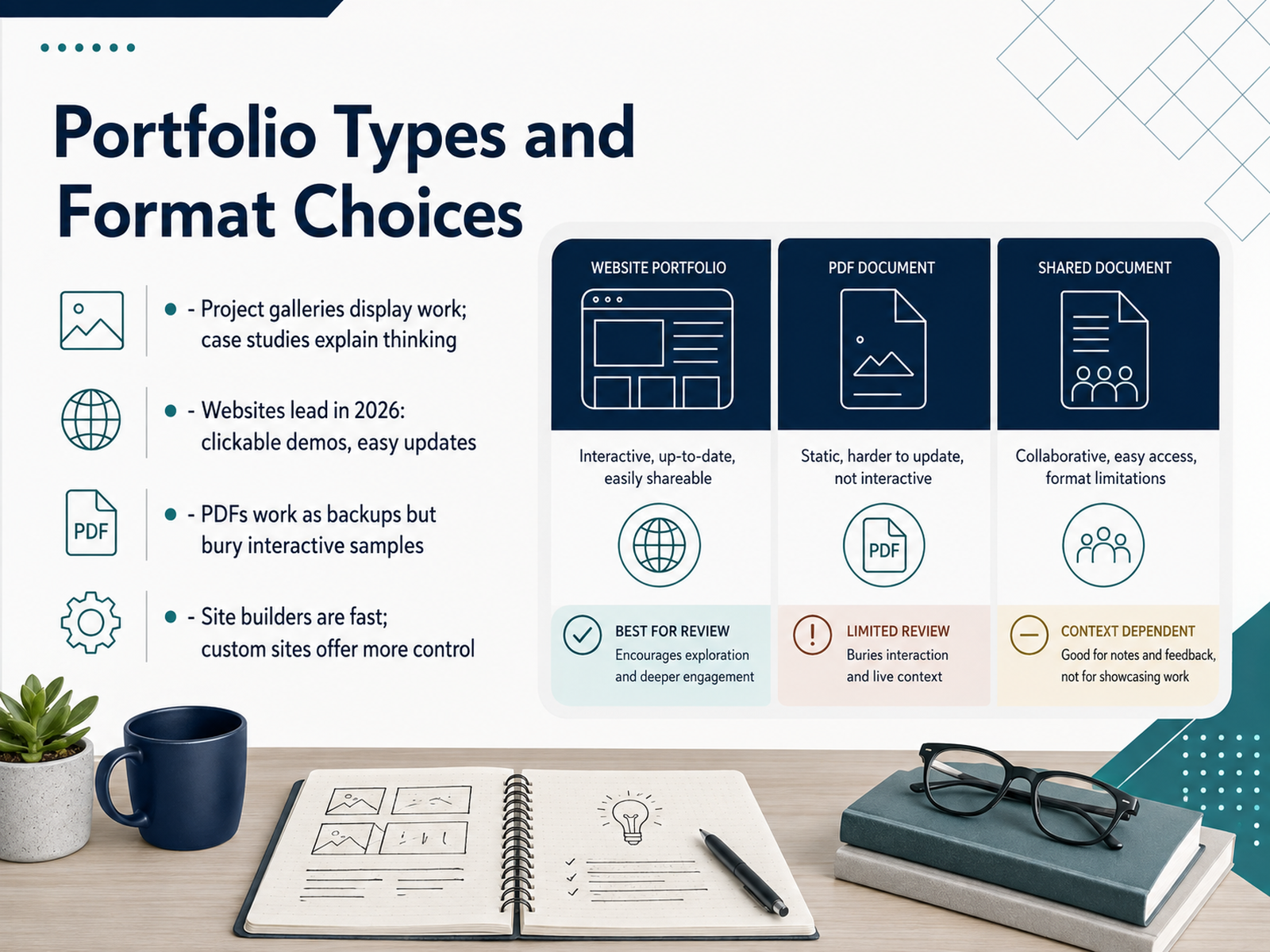 Portfolio Types and Format Choices