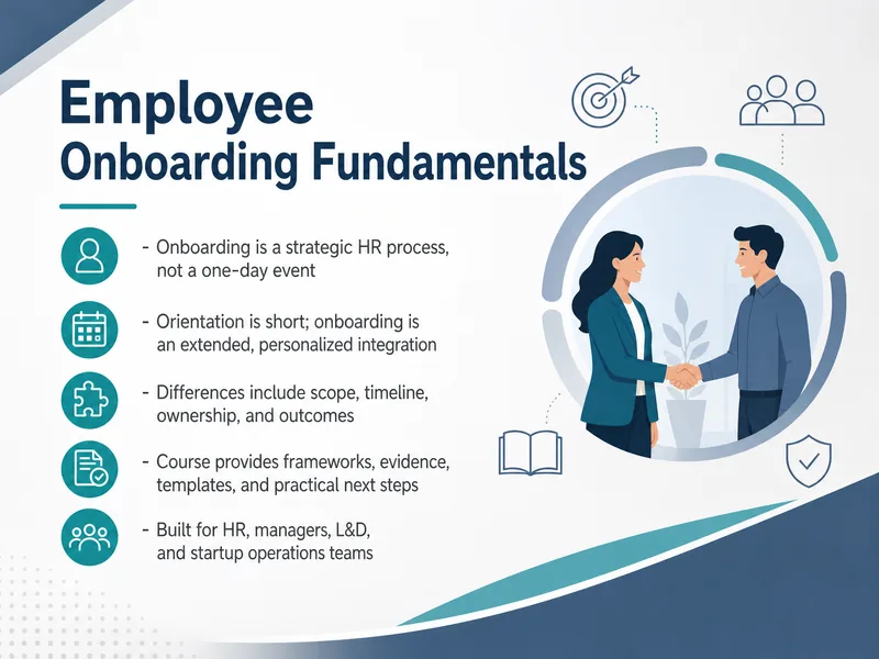 Employee Onboarding Fundamentals — digital-human course