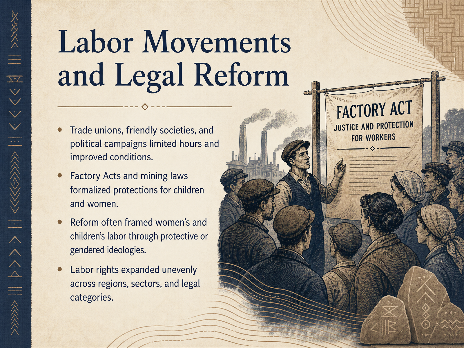 Labor Movements and Legal Reform